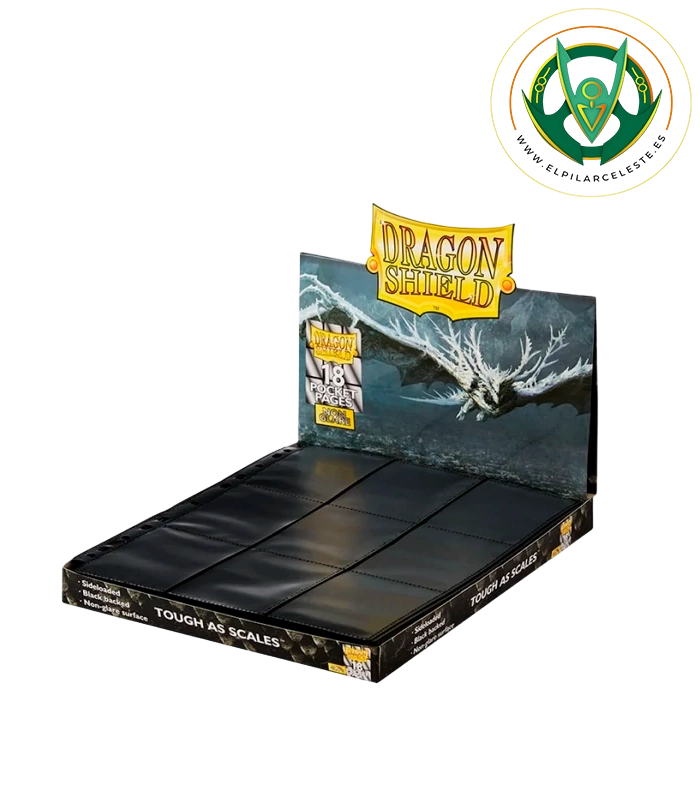 DRAGON SHIELD 9 BOLSILLOS paginas 18 bolsillos dragon shield