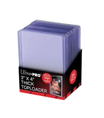 pack 25 toploader premium ultrapro