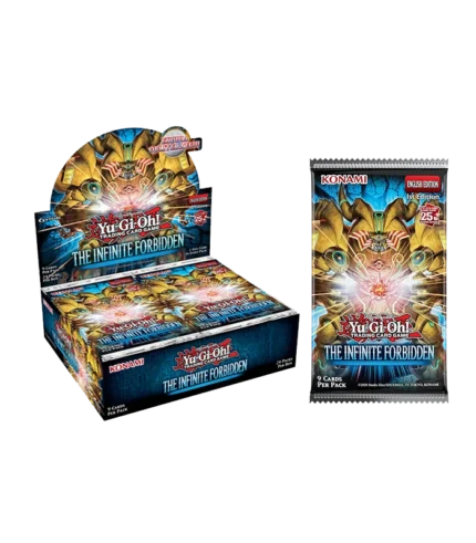 sobres yugioh el prohibido infinito