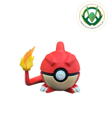 figura charmeleon 3d
