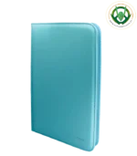 Ultra·PRO | Carpeta con Cremallera 360 Bolsillos - Color Azul Claro - Imagen 2