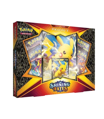 shining fates pikachu v collection box