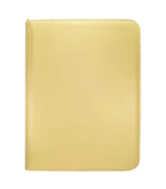Carpeta con cremallera 360 bolsillos color amarillo