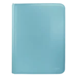 Carpeta con cremallera 360 bolsillos color azul