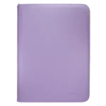 carpeta con cremallera 360 bolsillos color morado