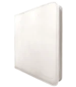 Carpeta con Cremallera 480 Bolsillos - Color Blanco - Imagen 3