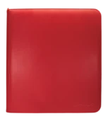 Carpeta con Cremallera 480 Bolsillos - Color Rojo