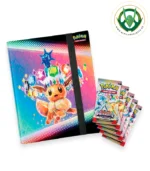 coleccion con album evoluciones prismaticas