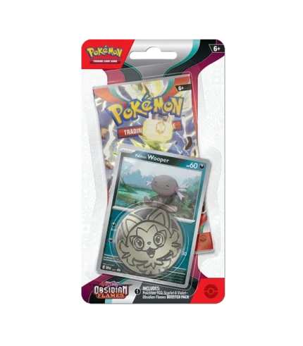 Blister Obsidian Flames - Promo Wooper de Paldea