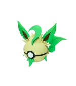 Leafeon Ball Impresa en 3D Coleccionable