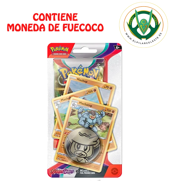 BLISTER MACHAMP Blister Scarlet & Violet Machamp