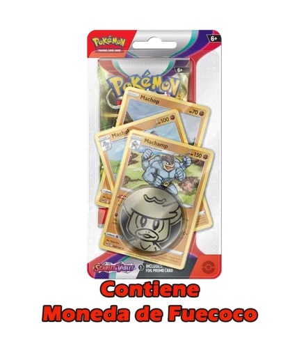 Premium Blister Scarlet & Violet - Machamp