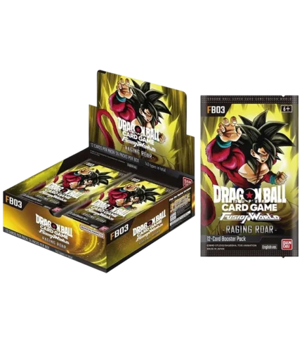 FB03 Sobre Dragon Ball Fusion World - Raging Roar