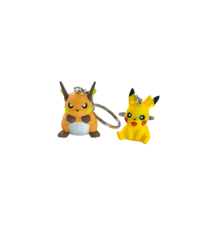 Llaveros 3D Línea Evolutiva Pikachu
