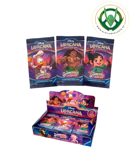 sobre shimmering skies