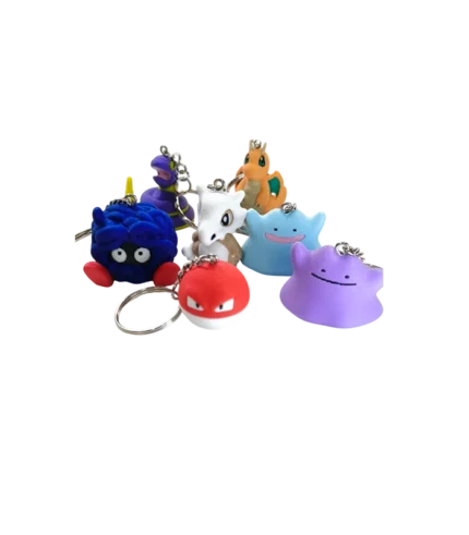 Llaveros 3D Variedad de Pokémon