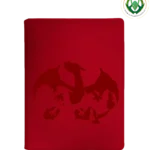 carpeta 360 bolsillos con cremallera charizard