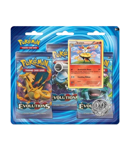 cartas pokemon Evolutions - Promo Braixen (2016)