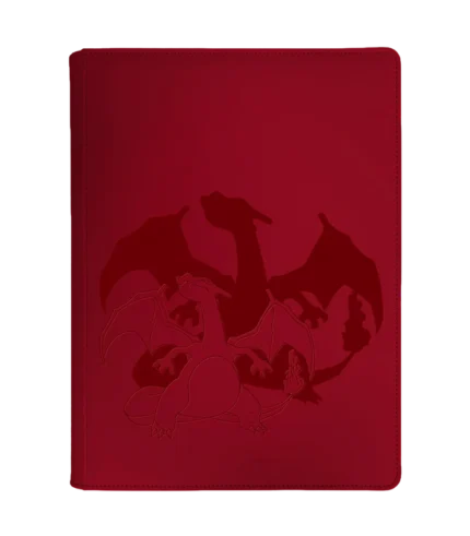 Carpeta Pro Charizard 9 Bolsillos con Cremallera