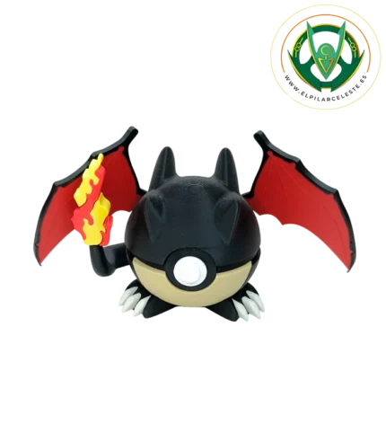 figura charizard shiny 3d