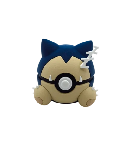Snorlax Ball Dormido 3D Coleccionable