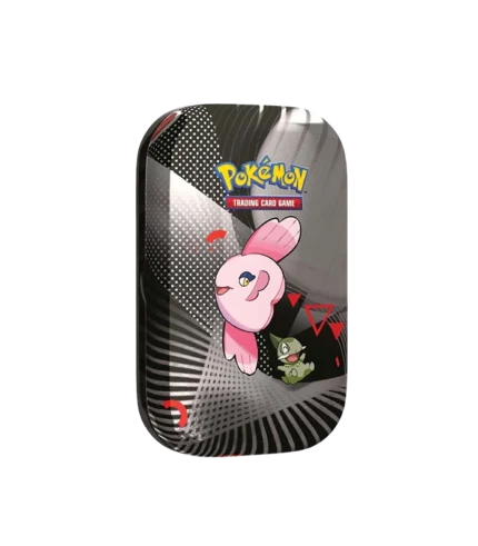 Pokémon TCG | Mini lata Llama Blanca & Fulgor Negro - Alomomola