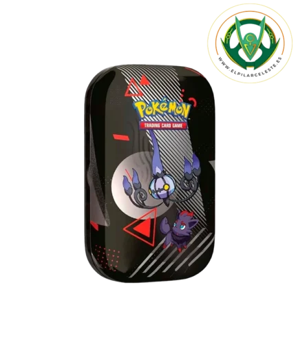 mini lata chandelure llama blanca fulgor negro