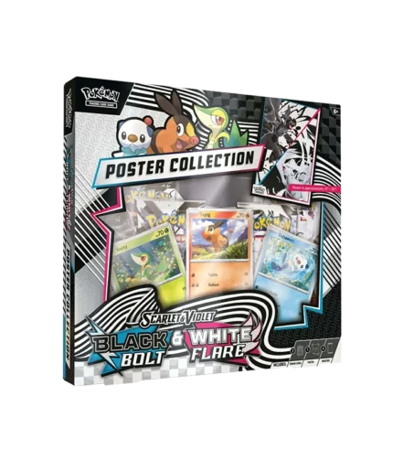 Pokémon TCG | Colección Póster Llama Blanca & Fulgor Negro