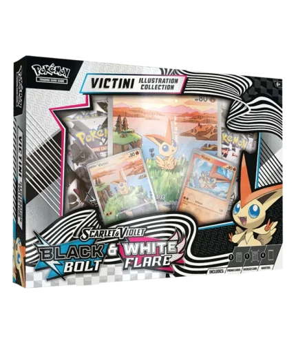 Pokémon TCG | Colección Llama Blanca & Fulgor Negro - Victini Ilustrado