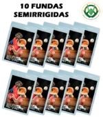10 fundas semirrigidas ultrapro
