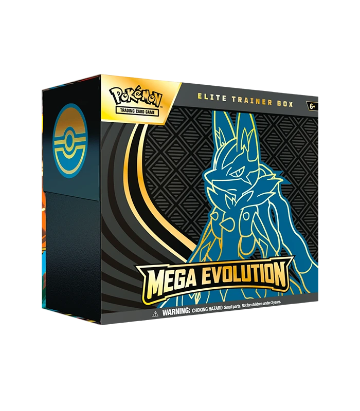 ETB MEGA LUCARIO cartas pokemon etb megaevolucion