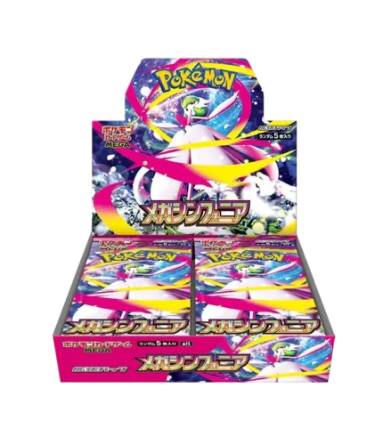 cartas pokemon booster box mega symphonia