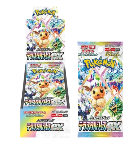 cartas pokémon sobre terastral festival