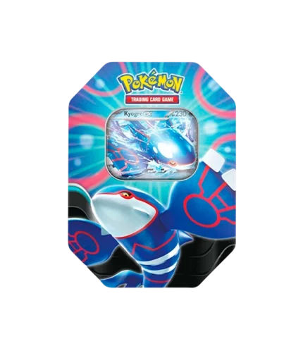 cartas pokemon lata kyogre