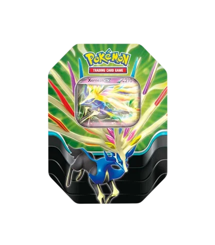 cartas pokemon lata xerneas