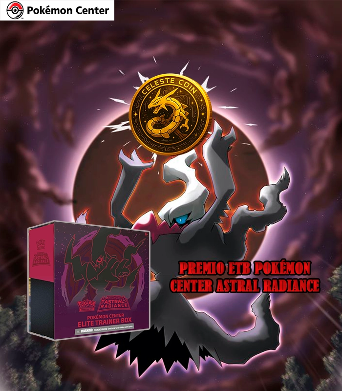 PREMIO ASTRAL RADIANCE premio celeste cin pokemon center astral radiance