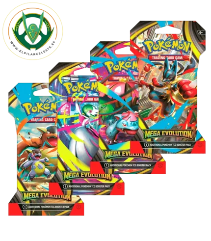 sobre emblistado megaevolucion