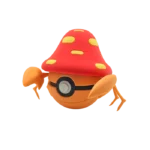 pokemon parasect ball 3d