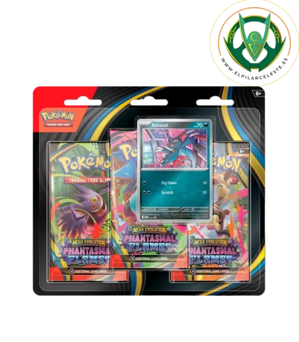 cartas pokemon blister sneasel fuegos fantasmales