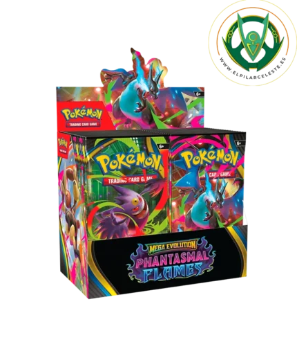 cartas pokemon booster fuegos fantasmales