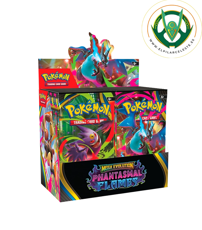BOOSTER FUEGOS FANTASMALES cartas pokemon booster phantasmal flames