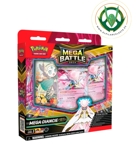 cartas pokemon baraja mega-diancie