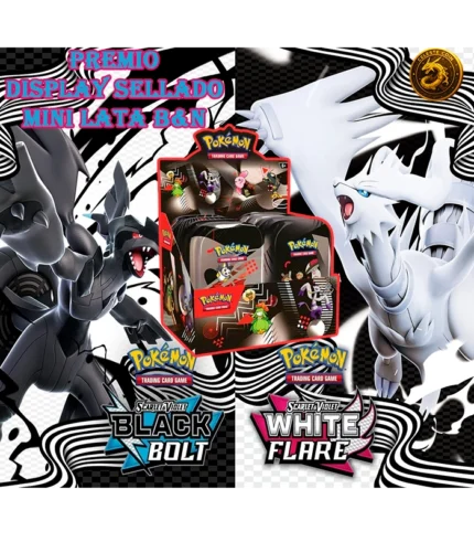 premio mini tin black white