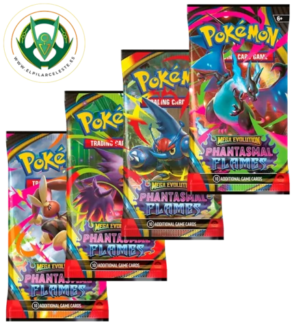 cartas pokemon sobre phantasmal flames