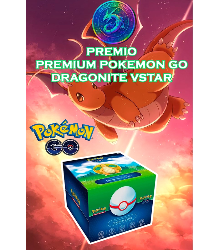 CELESTE COIN GO dragonite vstar pokemon go