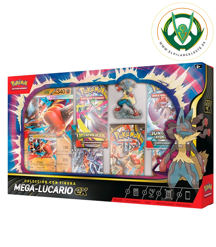 MEGA LUCARIO COLECCION mega lucario ex coleccion