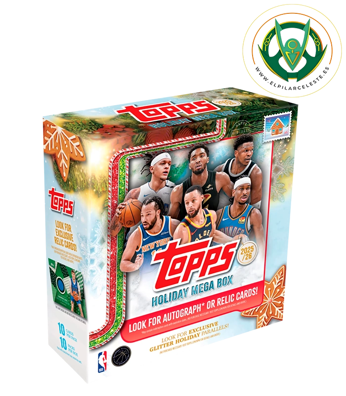 TOPPS NBA HOLIDAY BOX topps holiday mega box