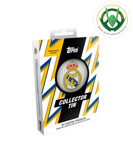 topps real madrid collector tin