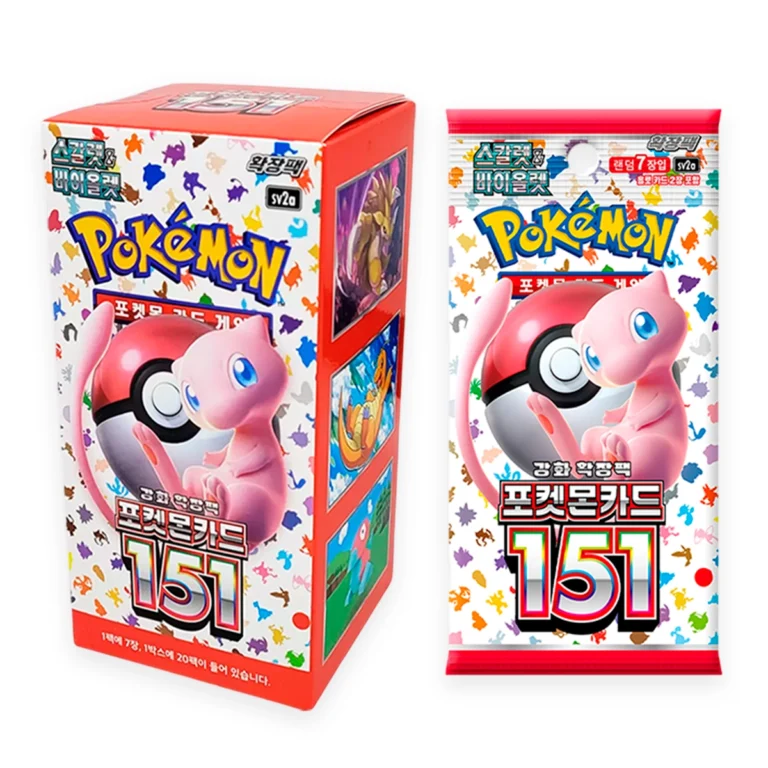 pokemon card 151 sobre