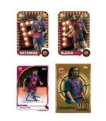 topps fc barcelona tin collector